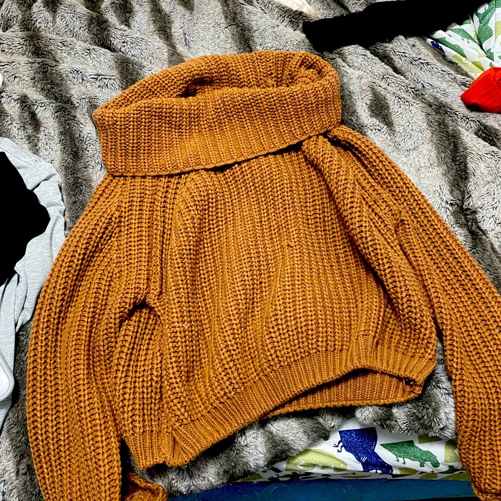 Cow Neck sweater